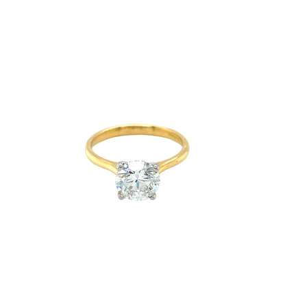 Round Brilliant Cut Diamond Solitaire Ring