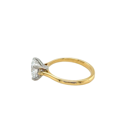 Round Brilliant Cut Diamond Solitaire Ring