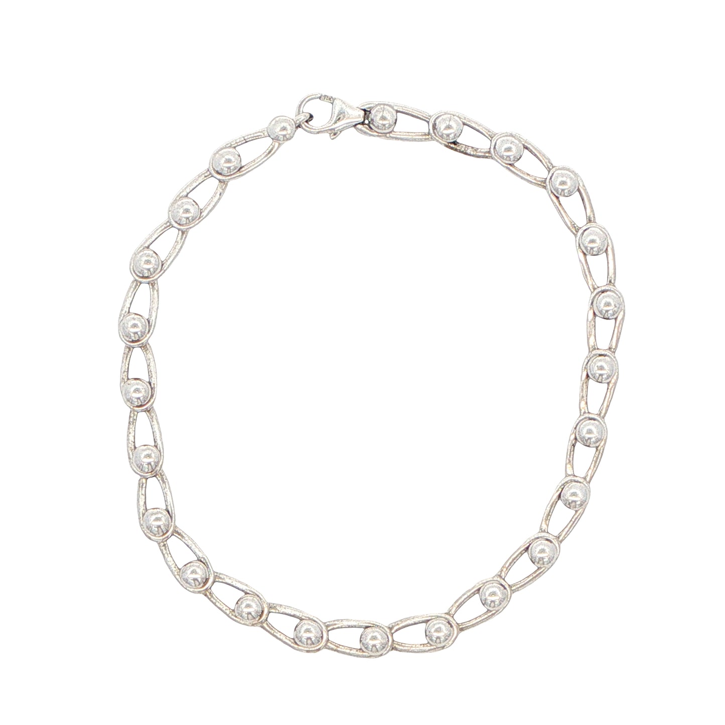 10ct White Gold Bracelet - 7.5g
