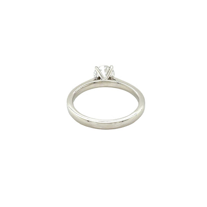 Platinum, Round Brilliant Cut Diamond Solitaire