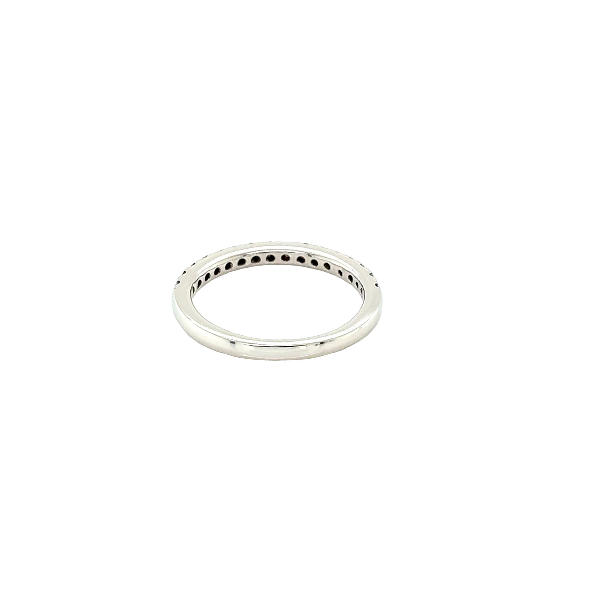 Platinum, Diamond set Wedding Ring - 0.30cts