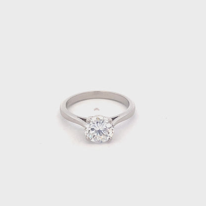 Round Brilliant Cut Diamond Solitaire