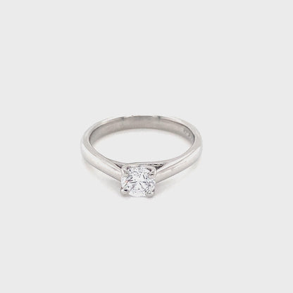 Round Brilliant Cut Diamond Solitaire Ring
