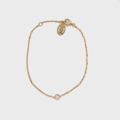 Pre-Owned Cartier d’Amour Round Brilliant Cut Diamond bracelet
