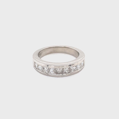 Princess Cut Diamond Eternity Ring