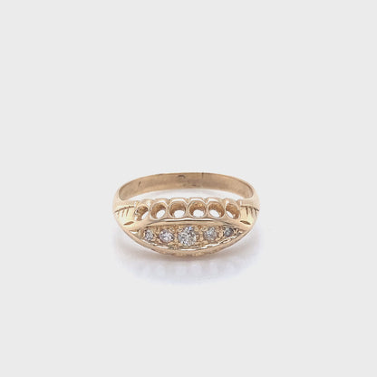 Round Brilliant Cut Diamond Dress Ring